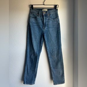 Madewell Classic Straight Jean 24